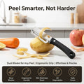 Stainless Steel Vegetable Peeler with Ergonomic Handle and Bottle Opener Multi Function Fruit Peelers Potato Home Kitchen Tools